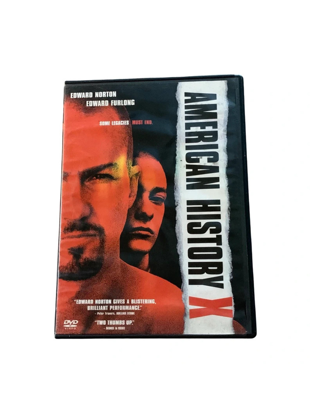 American History X DVD Widescreen Crime Drama Edward Norton Edward Furlong